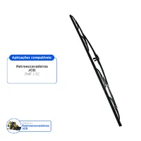 714/07700 / Palheta Limpador Traseiro Retroescavadeira JCB - imagem 2