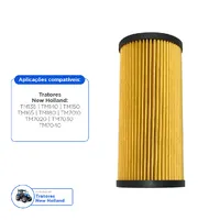 73401383 / Filtro Hidráulico Óleo Aplicável New Holland - imagem 3