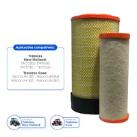 Kit Filtros de Ar Interno/Externo Aplicável Trator New Holland - 87636412  - imagem 2
