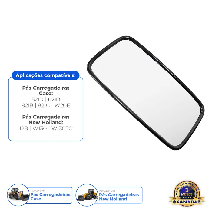 1283403C1 / Espelho Retrovisor Aplicável Case/New Holland