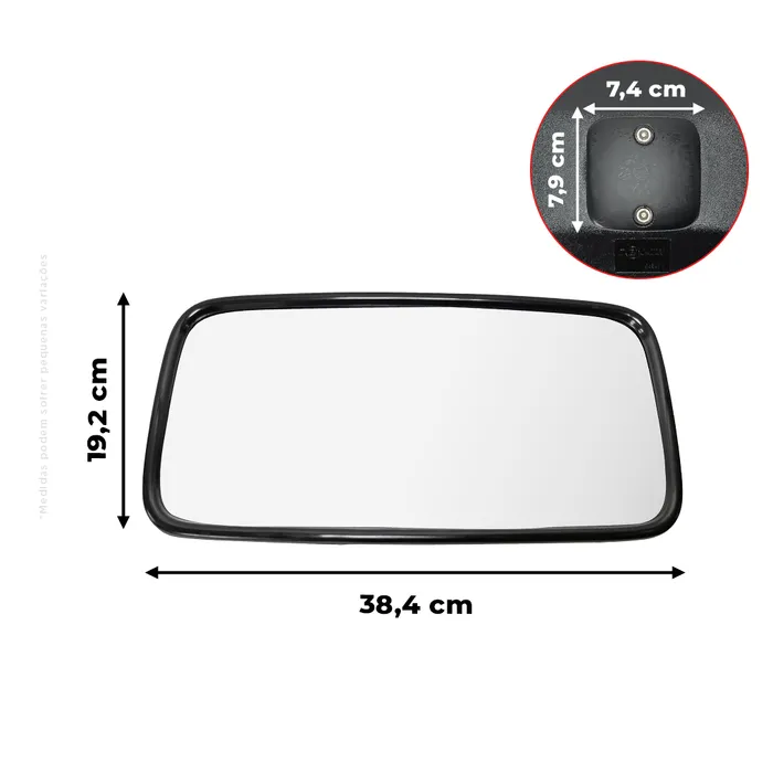 1283403C1 / Espelho Retrovisor Aplicável Case/New Holland