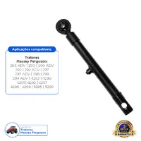 3410007 / Cilindro Direção Esquerdo Aplicável Trator Massey Ferguson - imagem 2