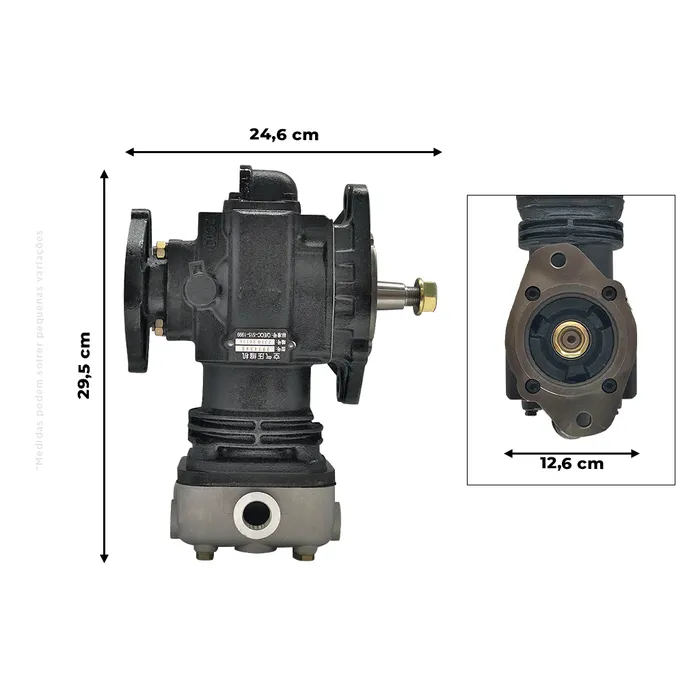 3974548 / Compressor De Ar Motor Cummins