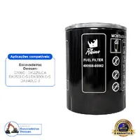 40050800062 / Filtro De Combustível Aplicável Escavadeira Doosan  - imagem 2