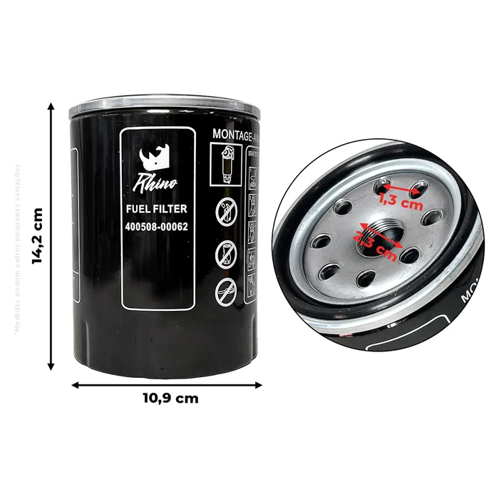 40050800062 / Filtro De Combustível Aplicável Escavadeira Doosan 