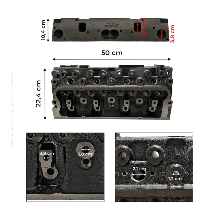4236205 / Cabeçote Do Motor Aplicável Case Motor Perkins