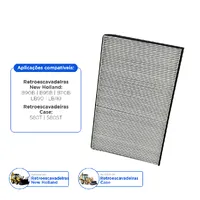 47675769 / Filtro De Ar Cabine Aplicável Retroescavadeiras New Holland - imagem 2