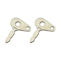 Kit 02 Chaves Ignição Aplicável Trator New Holland Case - 47725842 - imagem 1