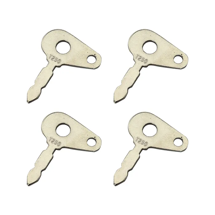 47725842 / Kit 04 Chaves Ignição Aplicável Trator New Holland Case 