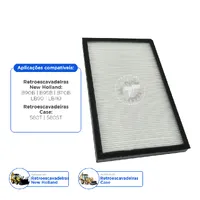 47929890 / Filtro Ar Cabine Aplicável Retroescavadeira New Holland - imagem 2