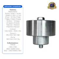 Polia Do Tensor Aplicável Máquinas New Holland - 504065879 - imagem 2