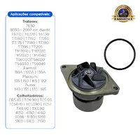 2856893 / Bomba De Água Aplicável Tratores New Holland - imagem 2