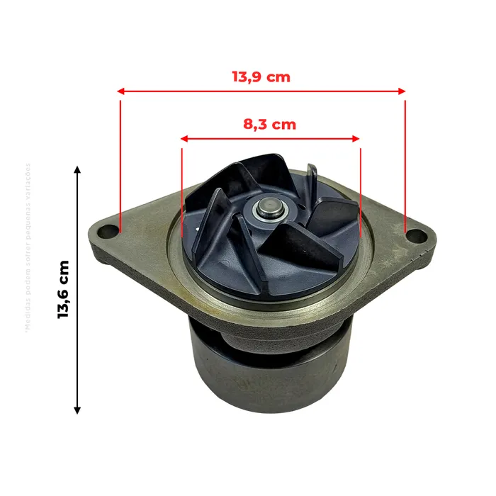 2856893 / Bomba De Água Aplicável Tratores New Holland