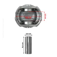 6655177 / Pistão do Motor Kubota V2203 Aplicável Máquinas Bobcat -  - imagem 4