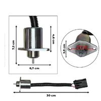 Solenoide Corte Combustível 12v Aplicável Bobcat - 6670602 - imagem 3
