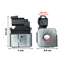 Bobina Elétrica Da Solenoide 12V Aplicável Minicarregadeiras Bobcat - 6698065 - imagem 3