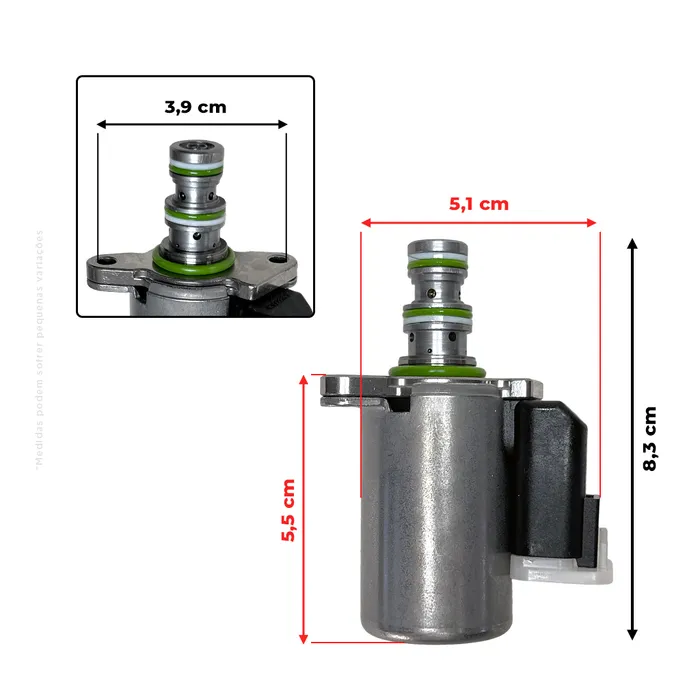 Válvula De Solenoide Proporcional Aplicável Minicarregadeira Bobcat - 6698434