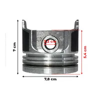 6698613 / Pistão Do Motor Kubota Aplicável Máquinas Bobcat  - imagem 4