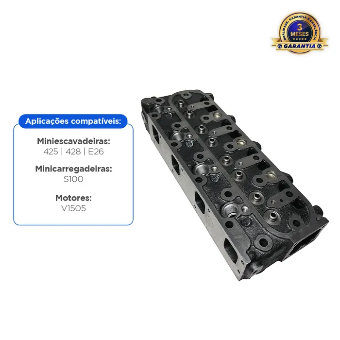 6698621 / Cabeçote Do Motor Aplicável Máquinas Bobcat