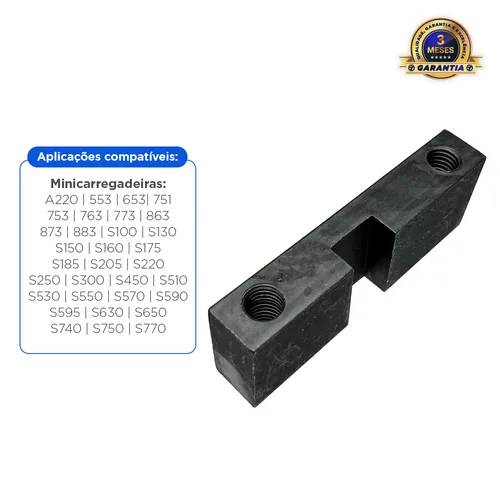 Batente Do Solenoide De Freio Lado Esquerdo Aplicável Minicarregadeira Bobcat - 6719056