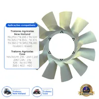 84278713 / Hélice Do Radiador Aplicável Trator New Holland / Case - imagem 2