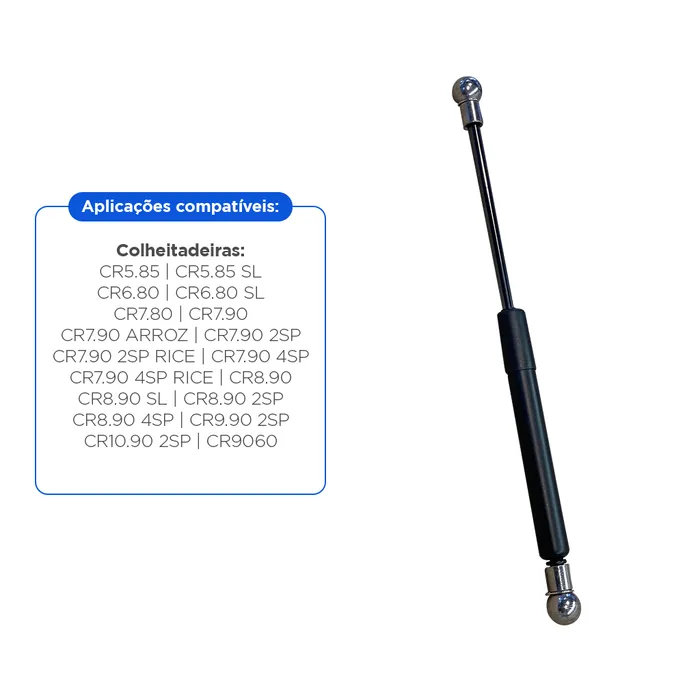 84320293 / Amortecedor da Porta Cabine Aplicável New Holland