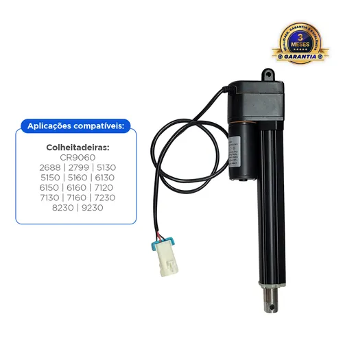 Atuador Elétrico de Ajuste Geral Aplicável New Holland - 84335407