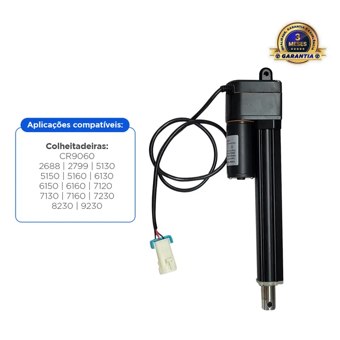 Atuador Elétrico de Ajuste Geral Aplicável New Holland - 84335407