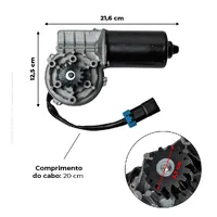 84350623 / Motor Elétrico de Ajuste Aplicável Colheitadeiras Case - imagem 2