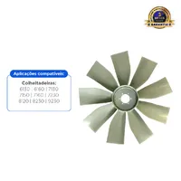 84457703 / Hélice Do Radiador Motor Aplicável Colheitadeira Case - imagem 2