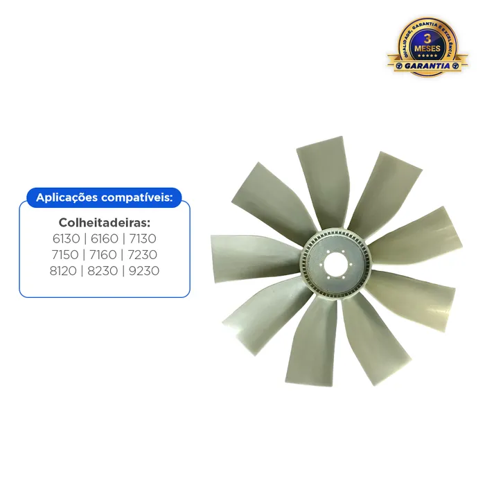 84457703 / Hélice Do Radiador Motor Aplicável Colheitadeira Case
