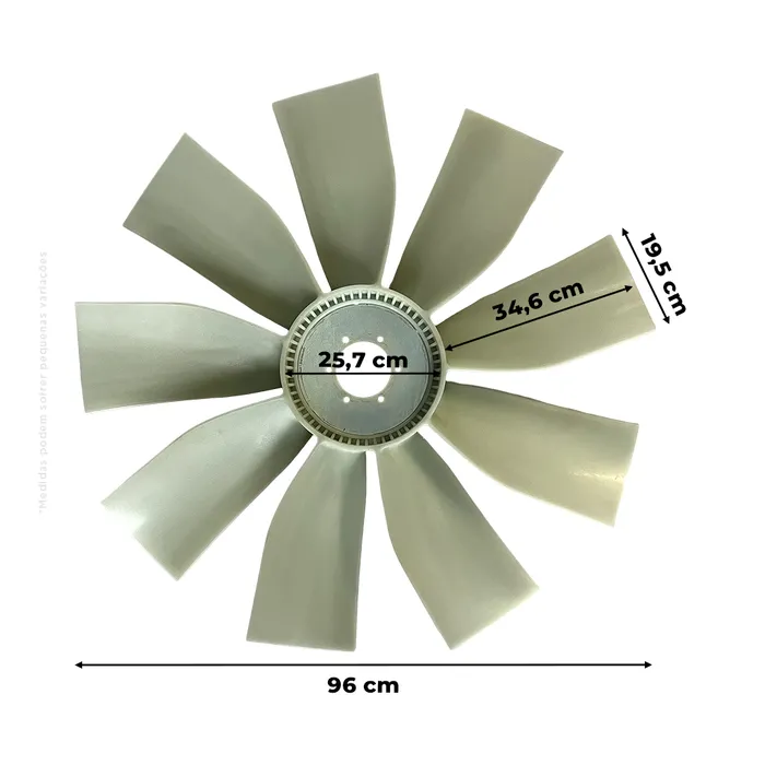 84457703 / Hélice Do Radiador Motor Aplicável Colheitadeira Case
