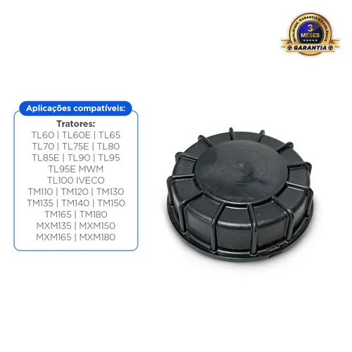 Tampa Tanque De Combustível Trator New Holland Case - 84994939