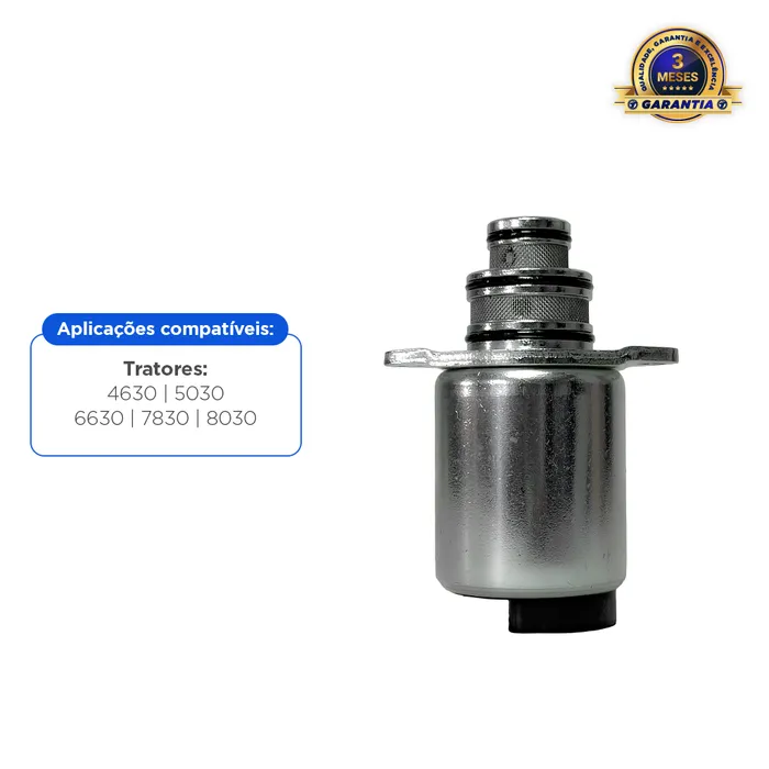 84996912 / Solenoide Transferência Tração ZF Aplicável Trator Ford