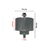 Polia De Tensão Da Correia Aplicável Trator New Holland e Case - 87300114 - imagem 3