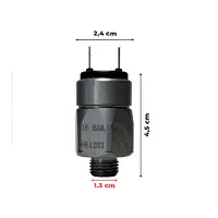 87395493 / Sensor De Pressão De Óleo Aplicável Trator New Holland/Case - imagem 3
