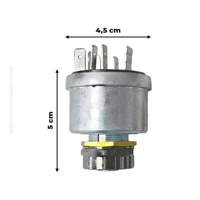 87523122 / Interruptor De Ignição Aplicável Trator New Holland