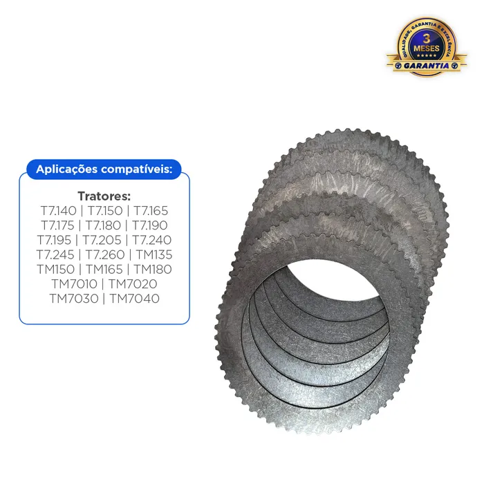 87530788 / Pacote de Embreagem Aplicável Trator New Holland / Case