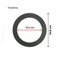 87530789 / Pacote Disco de Embreagem Aplicável New Holland / Case - imagem 3