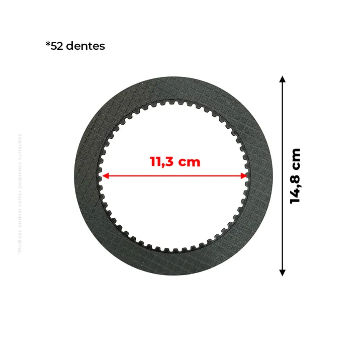 87530789 / Pacote Disco de Embreagem Aplicável New Holland / Case