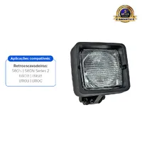 Farol Auxiliar Aplicável Retroescavadeiras Case e New Holland - 87584890 - imagem 2