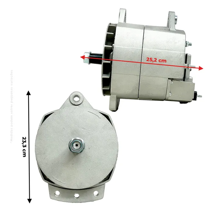 87592254 / Alternador Colheitadeira Case / New Holland