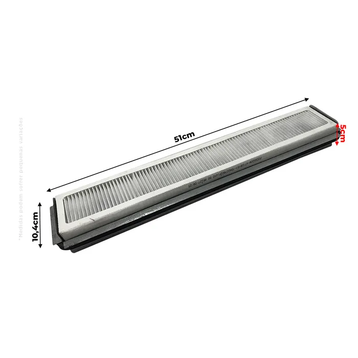 87658718 / Filtro de Ar da Cabine Com Carvão Ativado Trator Case MXM