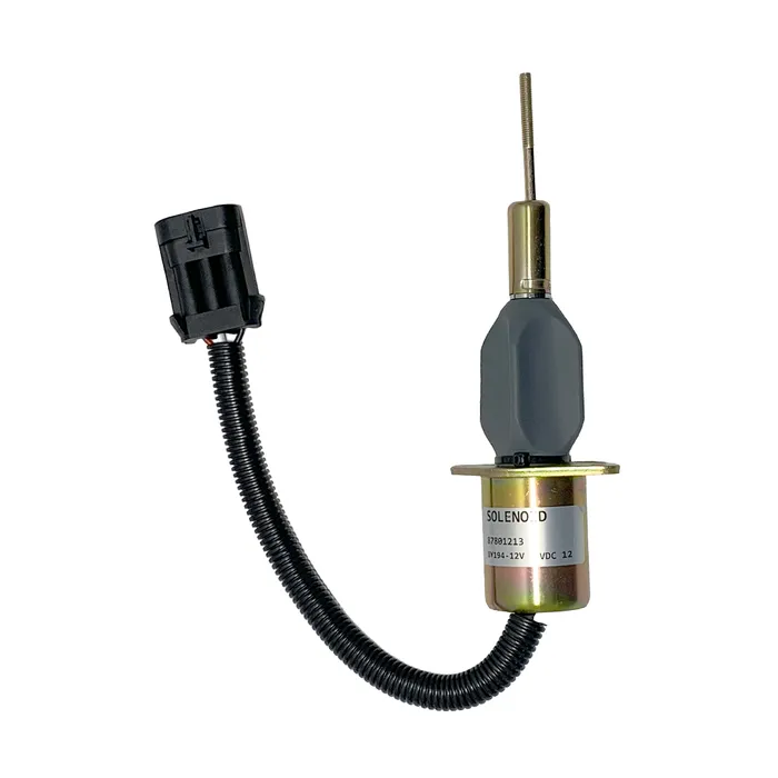 Solenoide De Parada 12v Aplicável Colheitadeira TC 59 New Holland - 87801213