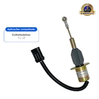 Solenoide De Parada 12v Aplicável Colheitadeira TC 59 New Holland - 87801213 - imagem 2