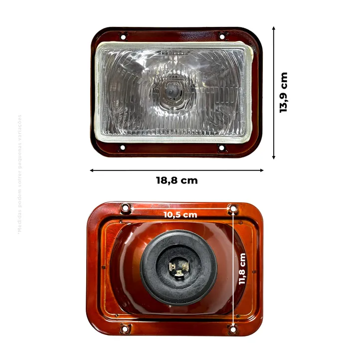 AL203171 / Farol Dianteiro Esquerdo Aplicável Trator John Deere