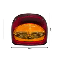 Lanterna Traseira Aplicável Tratores John Deere Linha 5000/6000 - AL210180 - imagem 3