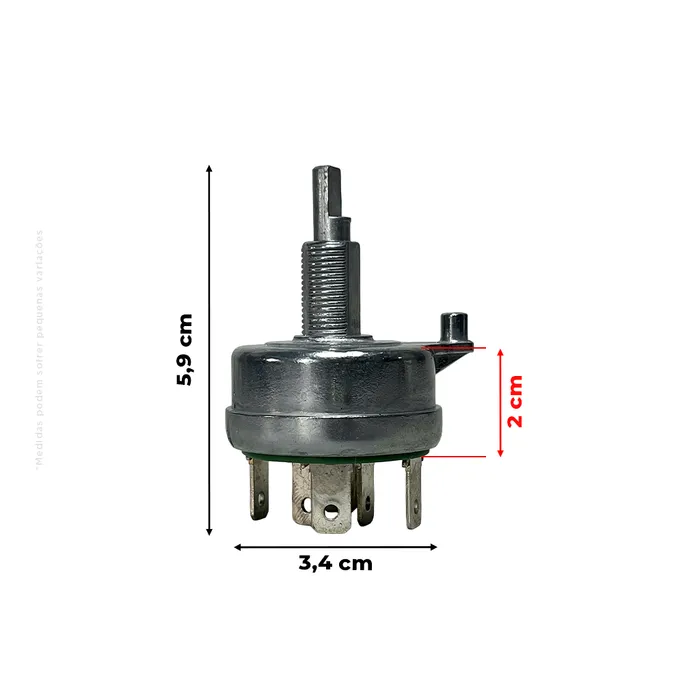 AL220391 / Interruptor da Luz Aplicável  Trator John Deere