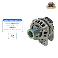 AT417196 / Alternador Do Motor 12v Aplicável John Deere - AT417196 - imagem 2