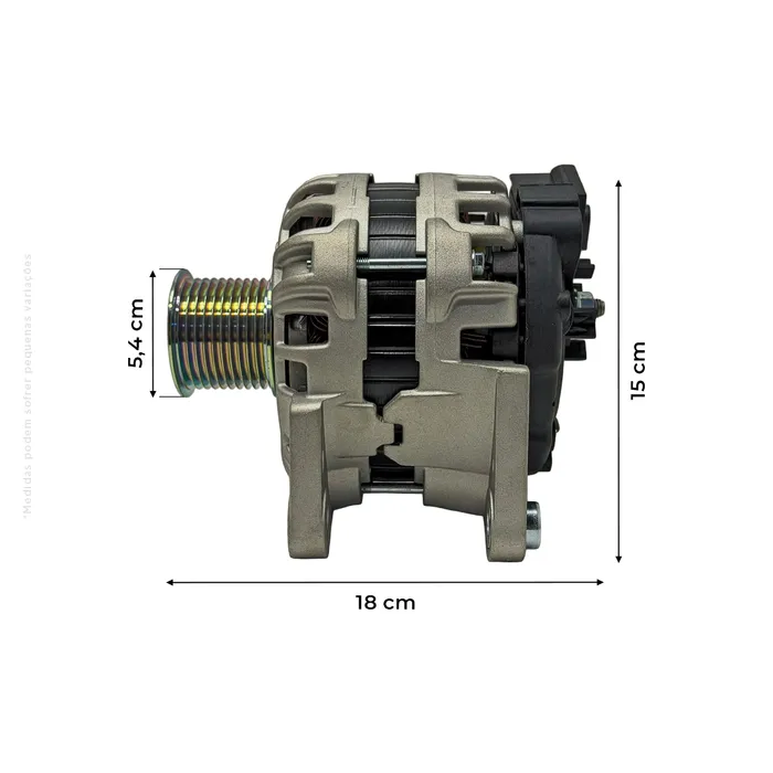 AT417196 / Alternador Do Motor 12v Aplicável John Deere - AT417196